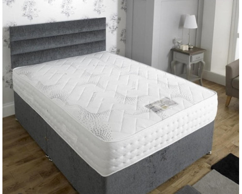 Galaxy Memory 2000 Pocket Spring Divan Set By Beauty Sleep