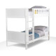 Lakewood Kids White Wooden Bunk Bed