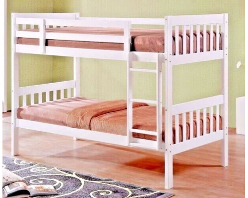 Lydia White Finished Bunk Bed
