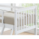 Maxi White Finished Hardwood Triple Sleeper Bunk Bed