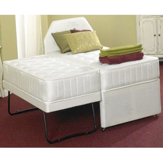 Sapphire Orthopaedic  Damask Mattress Guest Trundle Bed