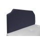 Sadie Modern Fabric Internal Curved Top Headboard  
