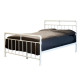 Nightingale Industrial White Scaffold Metal Bed Frame