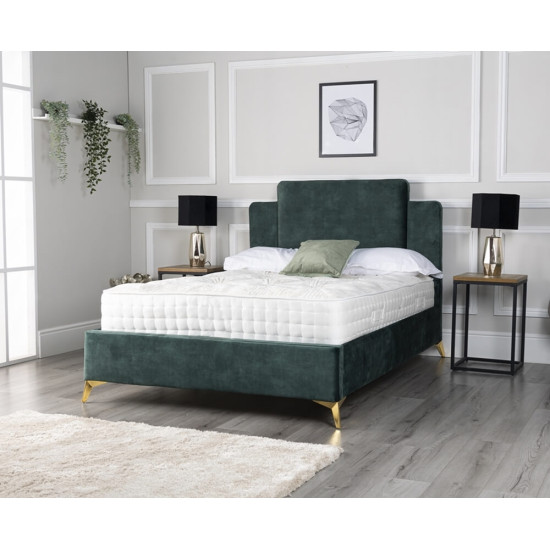 Ashburn Art Deco Upholstered Bed in Various Colours
