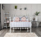 Victoria Traditional Ornate Gloss White Bed Frame